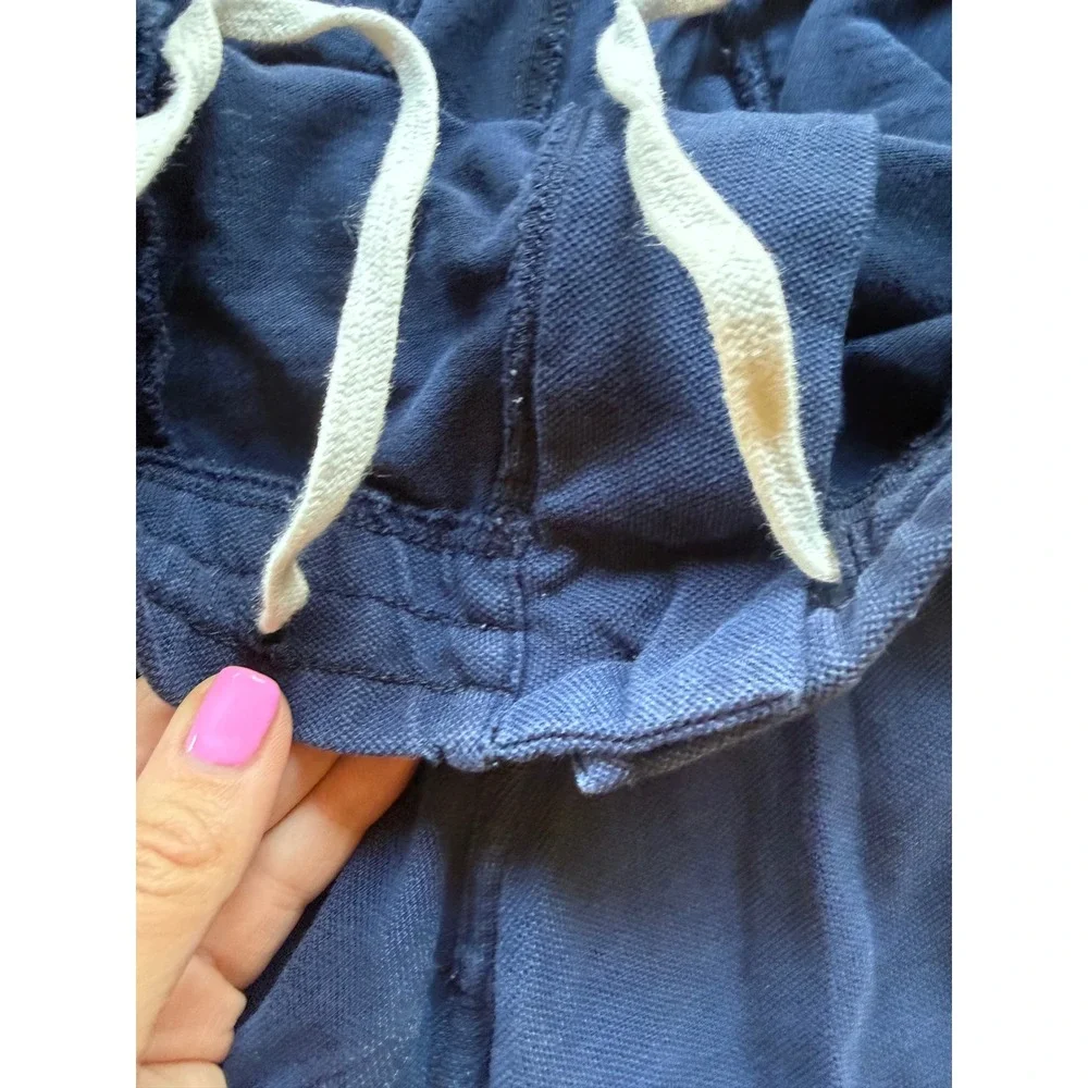 Polo Ralph Lauren Prepster Cotton Mesh Shorts Navy Blue Multicolor Pony Men's L